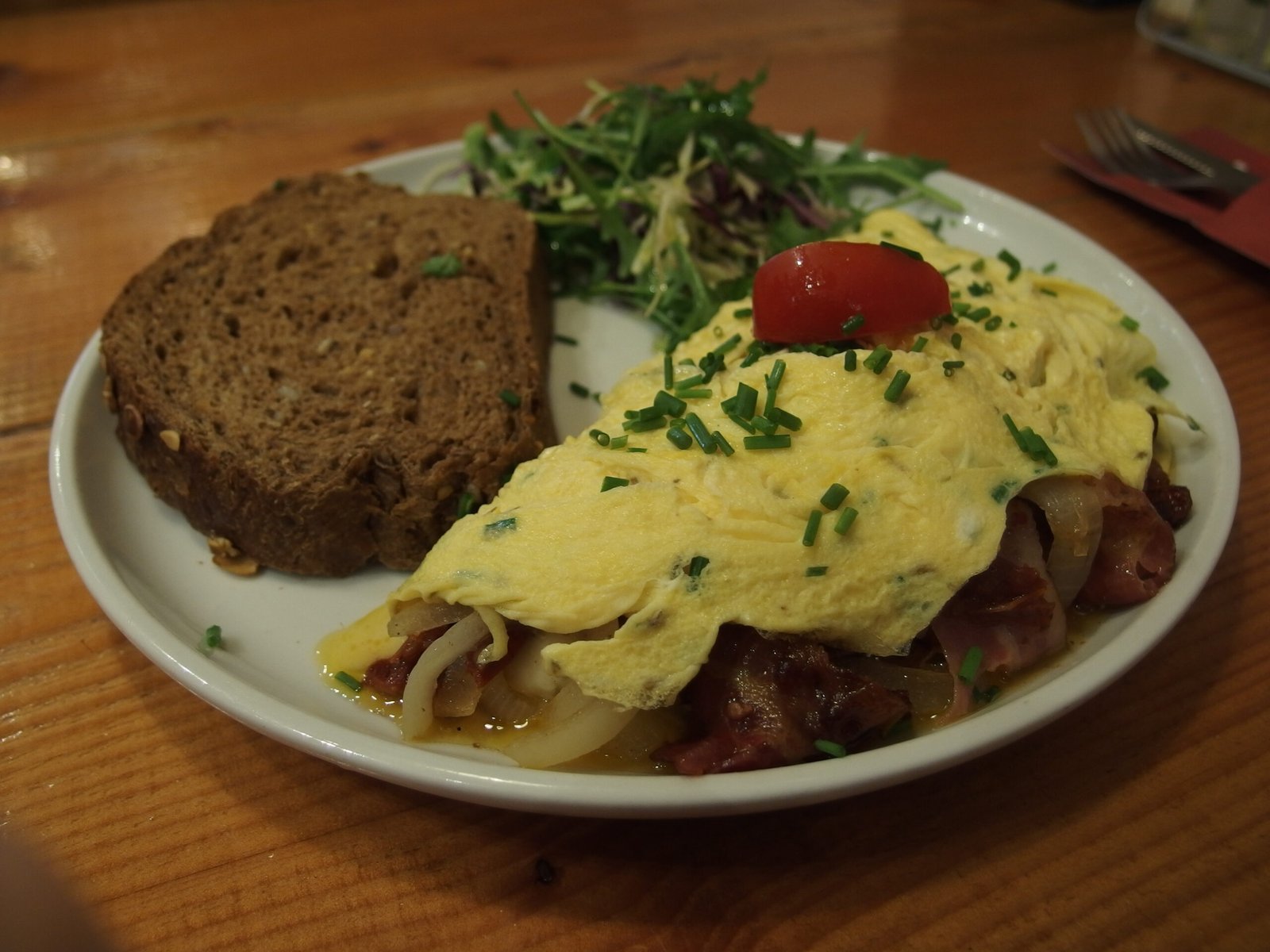 Omlet sa šunkom i sirom